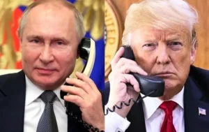 Дональд Трамп и Владимир Путин ведут решительную телефонную беседу об Украине