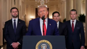 Дональд Трамп виключає наземне вторгнення США в Іран під час виступу в Білому домі