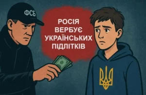 ФСБ вербує українського підлітка, простягаючи пачку доларів