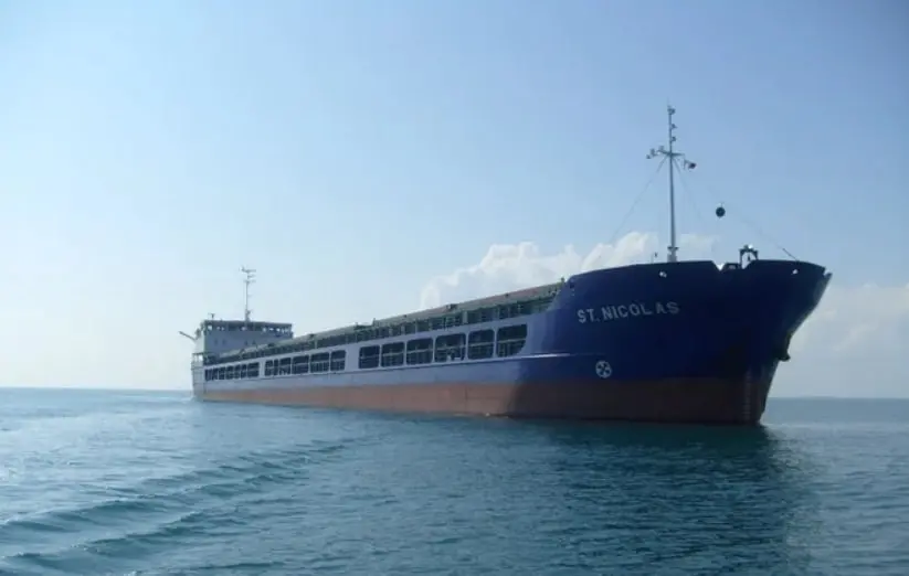 Російське судно Sv Nikolay, «зерновий викрадач», з якого США скасували санкції.