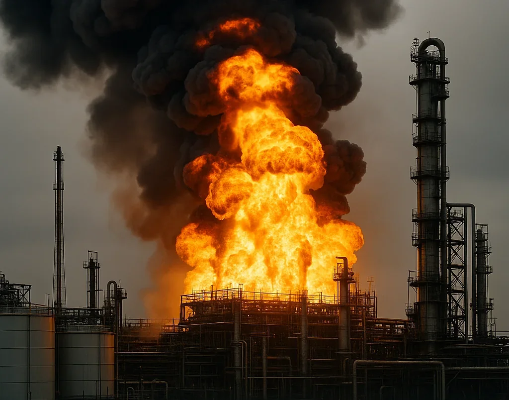 Пожежа на НПЗ «Башнефть-Новойл» у Уфі після удару Сил ЗСУ