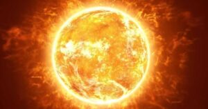 Температура поверхні Сонця приблизно становить 5772 K