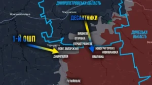 Карта успішної контратаки на Дніпропетровщині: просування на Олександрівському напрямку