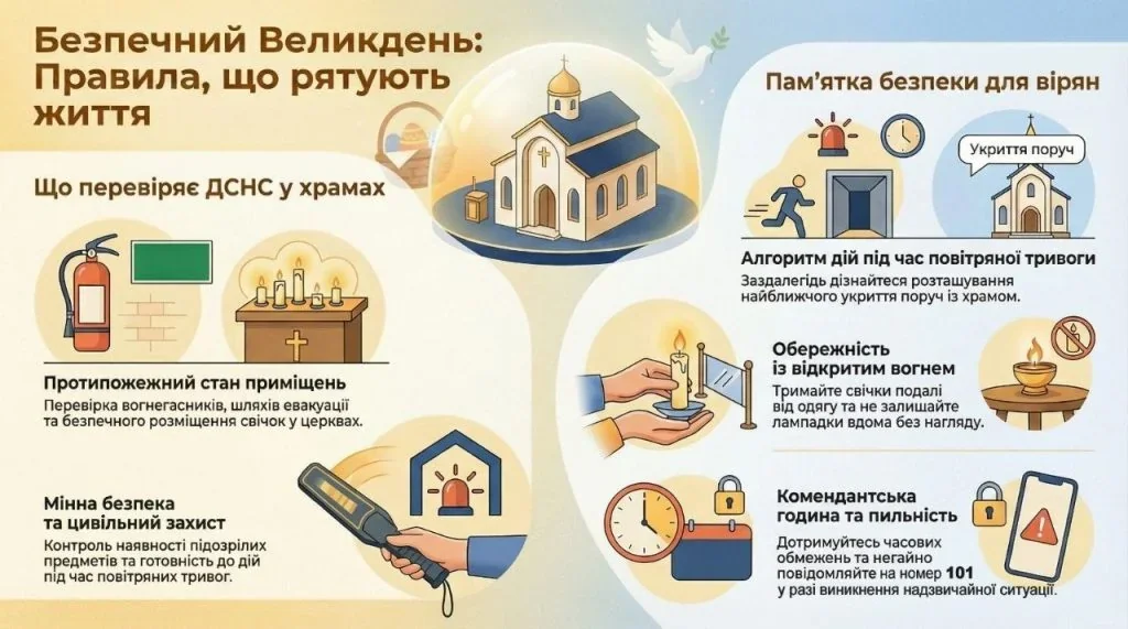 Заборони на Великдень: не сваритися, не викидати освячені продукти, не курити, не пити, не лихословити.