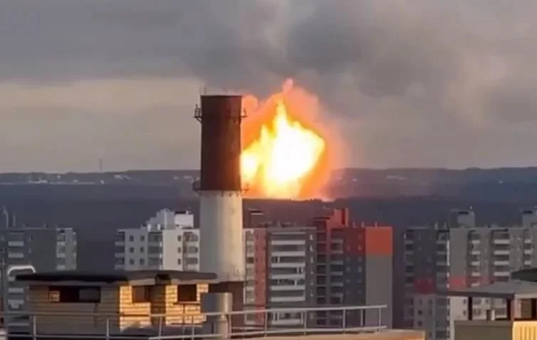 Вибух біля газопроводу в муніципалітеті Каніжа, Сербія, під час спецоперації
