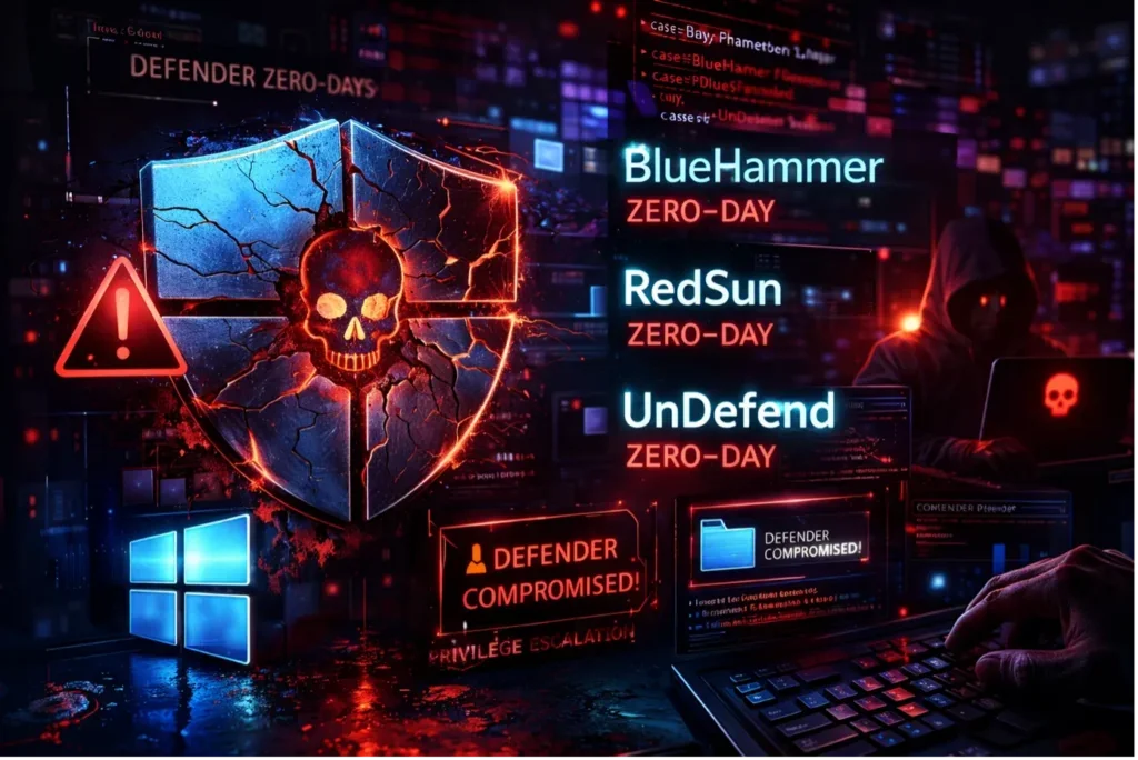 Скомпрометований Microsoft Defender під час zero-day атаки хакерів на Windows