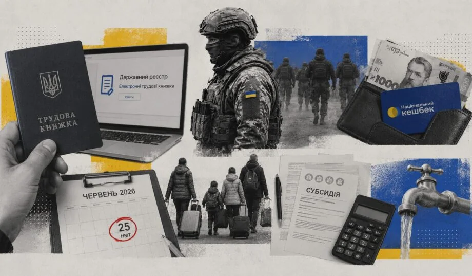 Оцифровка трудових книжок, бронювання працівників та військові виплати з червня 2026