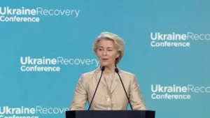 Фон дер Ляєн у Гданську: ЄС переказує Україні 3,2 млрд євро