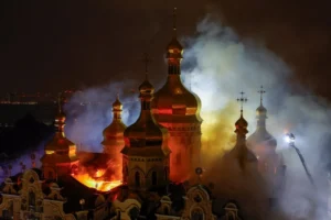 Росія атакувала Києво-Печерську лавру та кіностудію Довженка