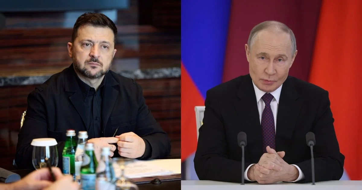 Зеленский и Путин в контексте предложения встречи для прекращения войны