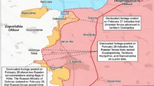 ЗСУ спростували фейки Путіна про контроль над Запоріжжям