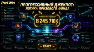 Архітектура прогресивного джекпоту навколо ПаріВін і логіка загального призового фонду