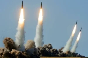 Масований запуск ракет Росією для удару по Україні