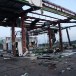 Російські дрони вночі атакували чотири АЗС і пожежну частину на Полтавщині