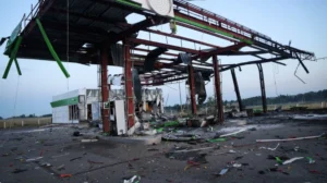 Російські дрони вночі атакували чотири АЗС і пожежну частину на Полтавщині