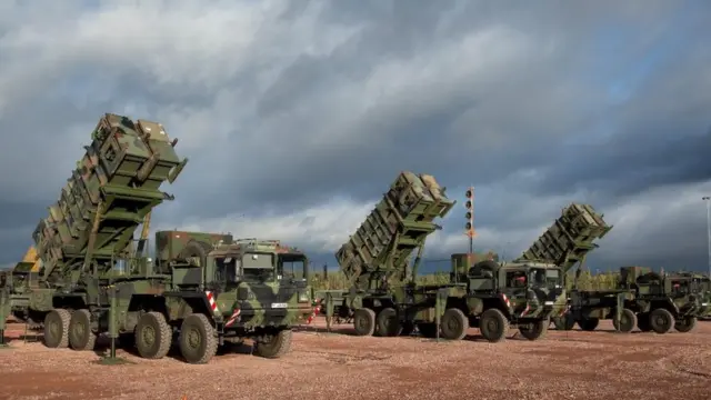 Системы Patriot, для которых Украине не хватает ракет для обороны Киева