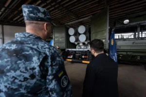 ЗСУ вперше показали пускову Harpoon у контейнері