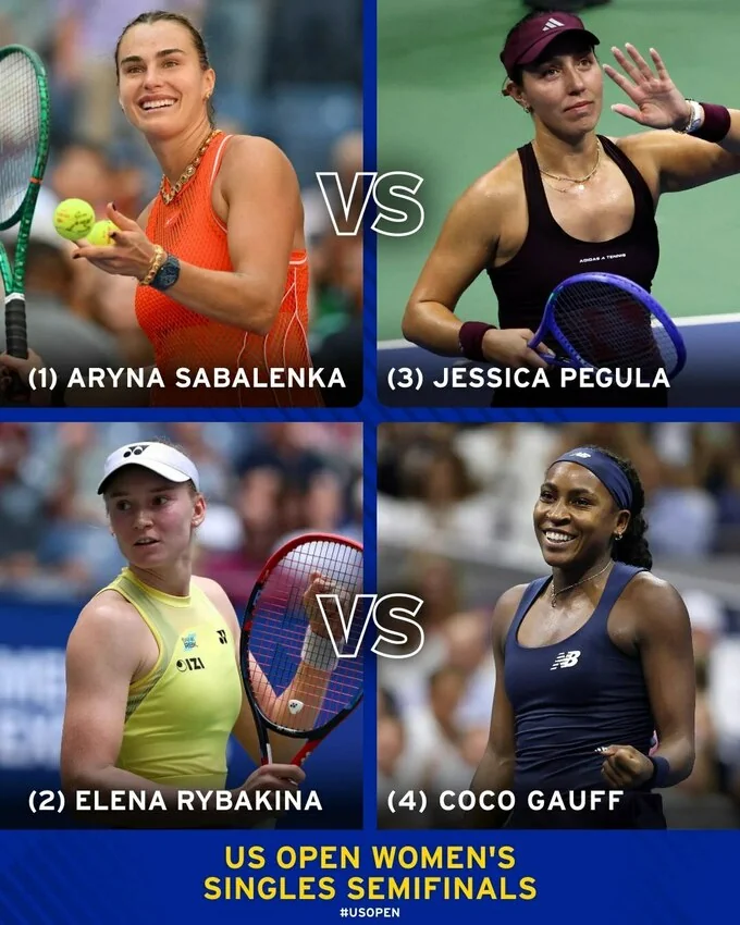 Гофф і Рибакіна зіграють у півфіналі US Open